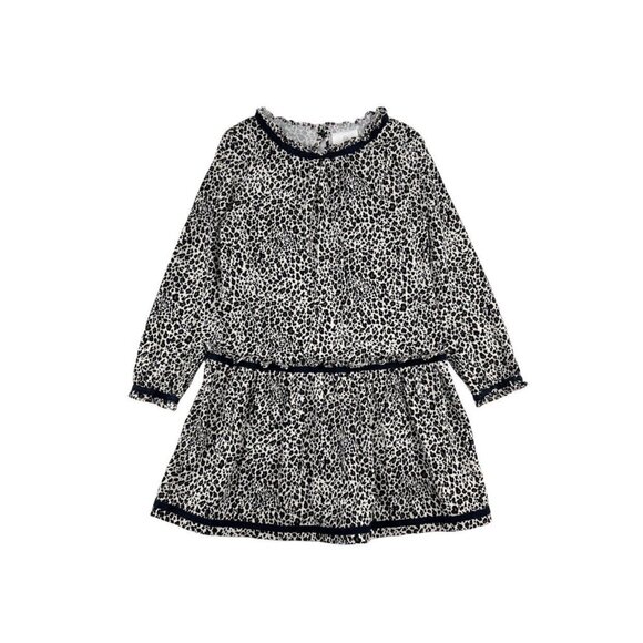 Hanna Andersson Other - Hanna Andersson Leopard Print Ruffle Dress